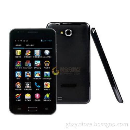 Dual-SIM 5-inch Touch Screen Android 4.0 Smartphones with Wi-Fi, GPS Dual-camera Mobile Phone